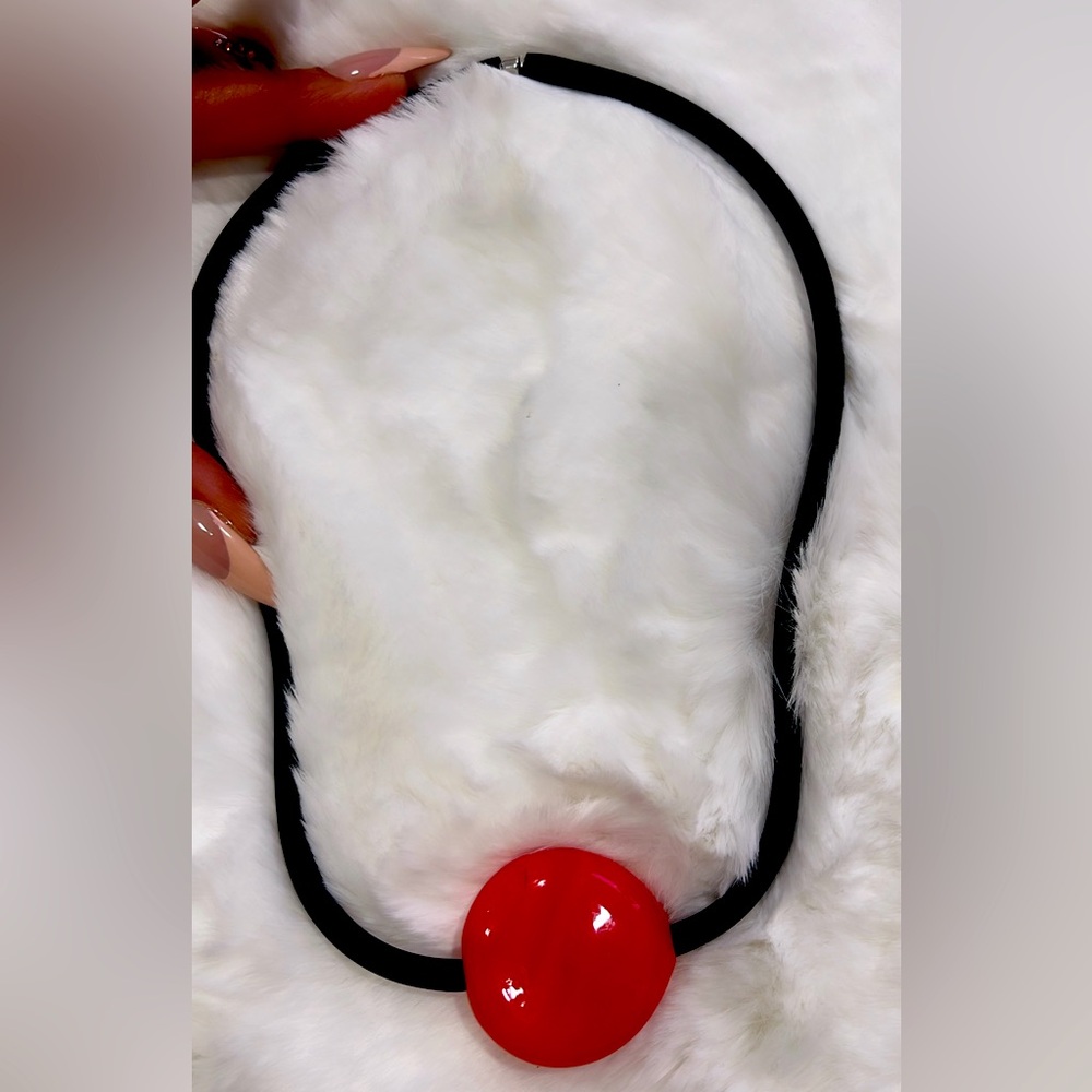 Handmade in Spain black necklace